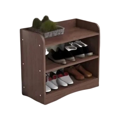 Picture of 2 Tier Shoe Rack for Home, Space-Saving Shoe Organizer & Storage Shelf H51 × W46 × D30 cm