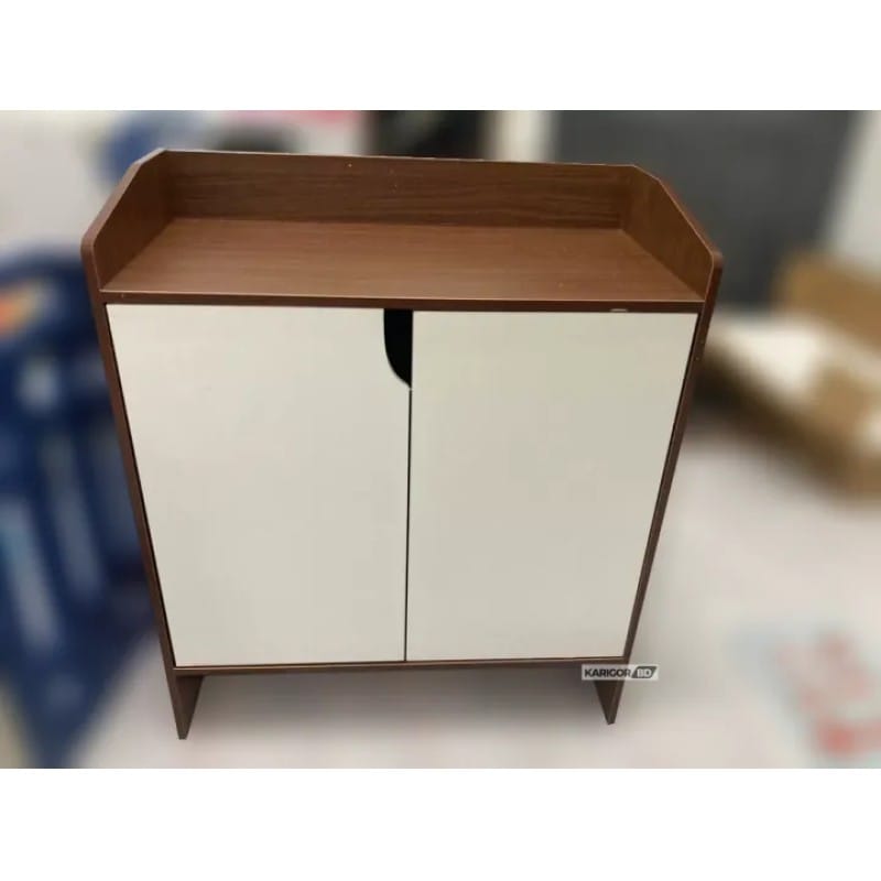 Picture of Simple Design Shoe Rack Cabinet for Home, Modern Footwear Storage Organizer with Shelves H86 × W61 × D30 cm