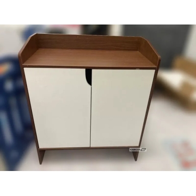 Picture of Simple Design Shoe Rack Cabinet for Home, Modern Footwear Storage Organizer with Shelves H86 × W61 × D30 cm
