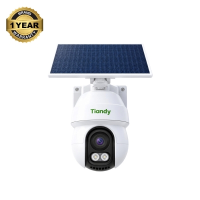 Picture of Tiandy TC-H343K 8DA-4 4MP 4G PT Camera | Color Maker | AI Human & Vehicle Detection | Auto Tracking | 30M IR | Two-Way Talk | Solar Battery | 256GB | IP65