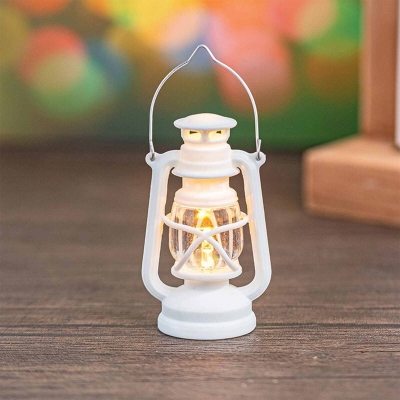 Picture of Mini Electronic Candle Light 3PCS Combo | Black + Red + White | Flickering Flame LED Night Light | Mini Oil Lamp | Christmas & Home Decoration - Multicolor 