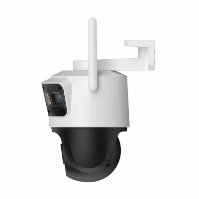 Picture of IMOU Cruiser Triple (3+3+5MP) Wi-Fi 6 Triple Lens Outdoor Security Camera | AI Human & Vehicle Detection | Full Color Night Vision | 1TB Storage | IP66 Waterproof - White