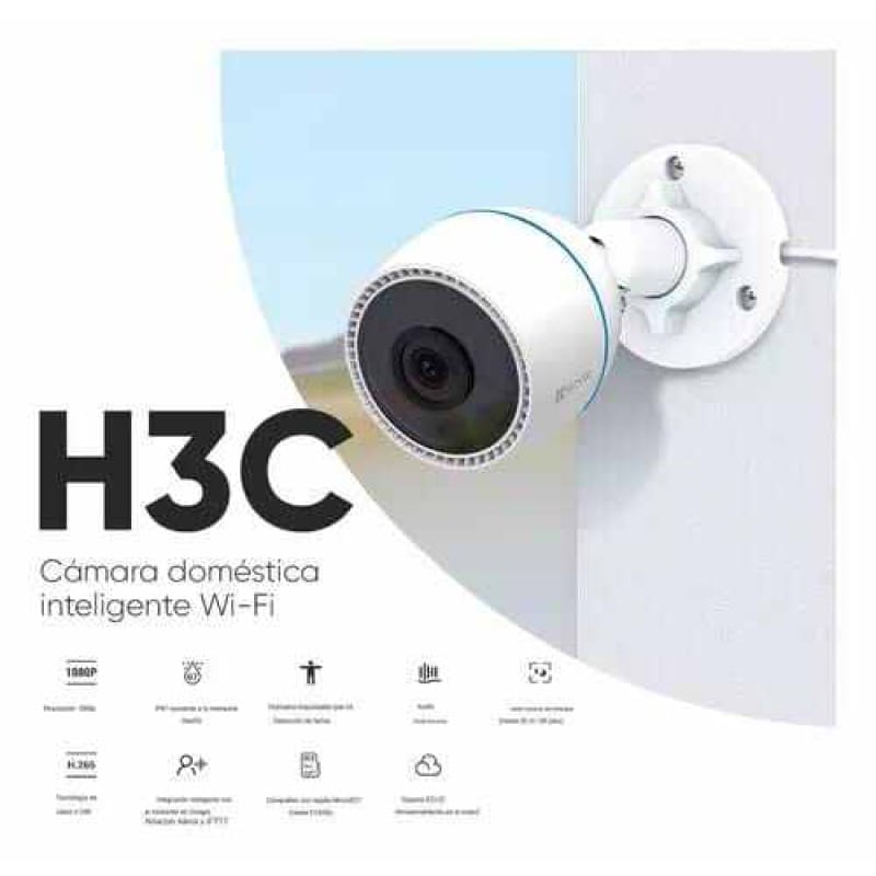 Picture of H3c  Wi-Fi Smart Home Camera  image Reliable protection simplified  If you’re looking for a simple, sturdy and smart camera that is very affordable at the same time, the H3c is possibly the best option you will find. The camera is well-designed to deliver - White