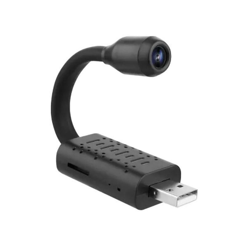 Picture of USB Mini WiFi IP Camera 1080P Full HD | V380 App | Motion Detection | 160° Wide Angle | Remote View | Hidden Security Camera - Black