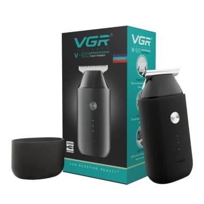 Picture of VGR V-932 Cord & Cordless Hair Clipper and Beard Trimmer for Men | USB Type-C Fast Charging | 120 Minutes Runtime | Stainless Steel Blade | Travel Lock