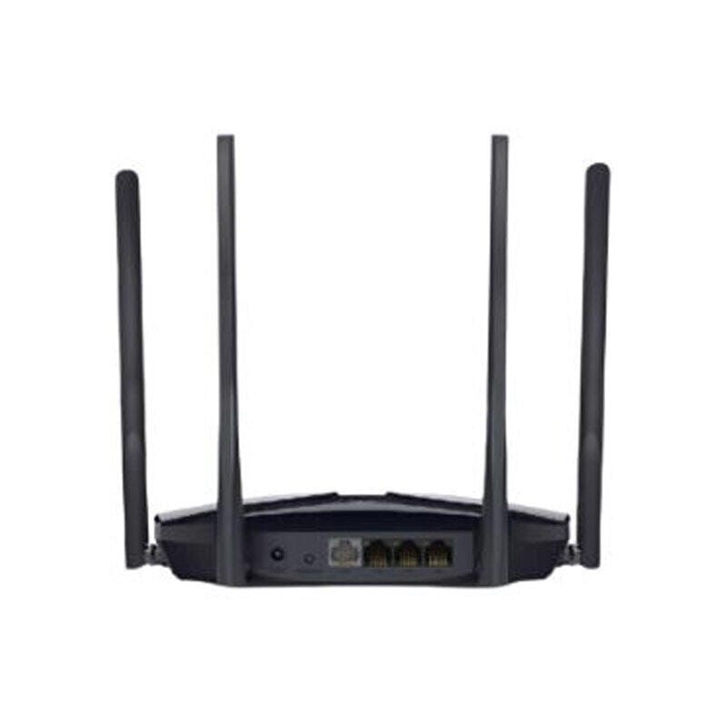 Picture of Hikvision DS-3WR12C AC1200 Dual Band WiFi Router | 1200Mbps | 4 High Gain Antennas | MU-MIMO | Beamforming | Guest WiFi - Matte Black