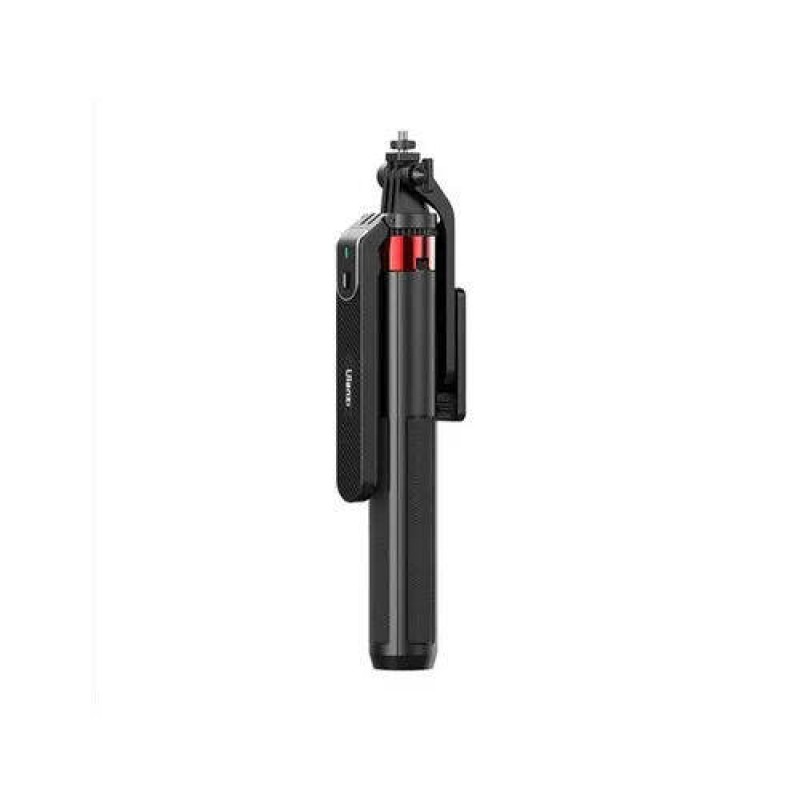 Picture of ULANZI MA09 Extendable Tripod & Selfie Stick | 180cm Height | Foldable Portable Tripod | Smartphone & Camera Stand | Bluetooth Remote Compatible | Vlogging & Live Streaming Tripod - Black