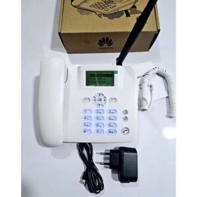 Picture of Huawei F316 GSM Desk Phone | Single SIM Wireless Land Phone | 2000mAh Battery | LCD Display | Caller ID | SMS Support | Call Forwarding | Home & Office Phone
