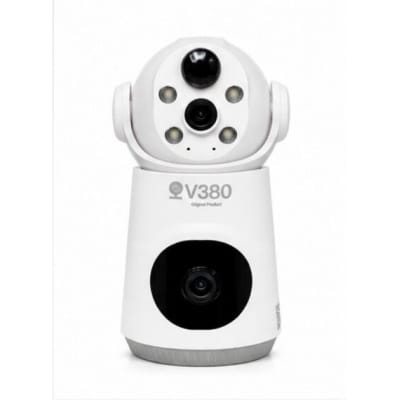 Picture of V380 Pro 4MP Dual Lens WiFi & 4G Battery Camera | Two-Way Audio | Indoor CCTV