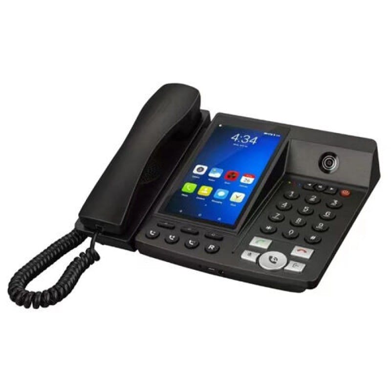 Picture of DLNA ZT9500 4G Android Wireless Fixed Phone | Android 12 | 5.5″ Touchscreen | 2GB RAM 16GB ROM | 13MP Camera | 4000mAh Battery | WiFi Hotspot - Black
