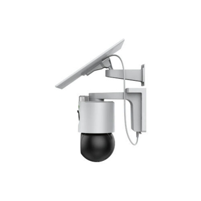 Picture of Tiandy TC-H363N 9DB-4 3MP+3MP Dual Lens 4G Solar Battery Camera | 30M IR Night Vision | AI Human & Vehicle Detection | Auto Tracking | Two-Way Talk | 256GB | IP65 - White