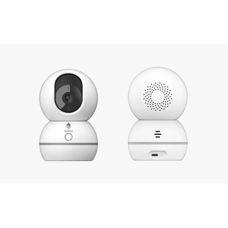Picture of Newland NL-C606 3MP Indoor Portable WiFi Camera | 360° View | 2 Years FREE Cloud Storage | AI Smart Features | Motion Detection | 5M IR Night Vision | 256GB Support - White