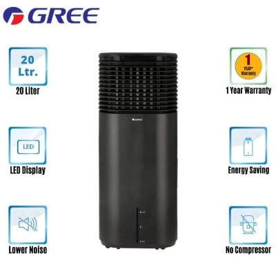 Picture of GREE Portable Air Cooler(KSWK-2001DGL)-Black with Free Delivery