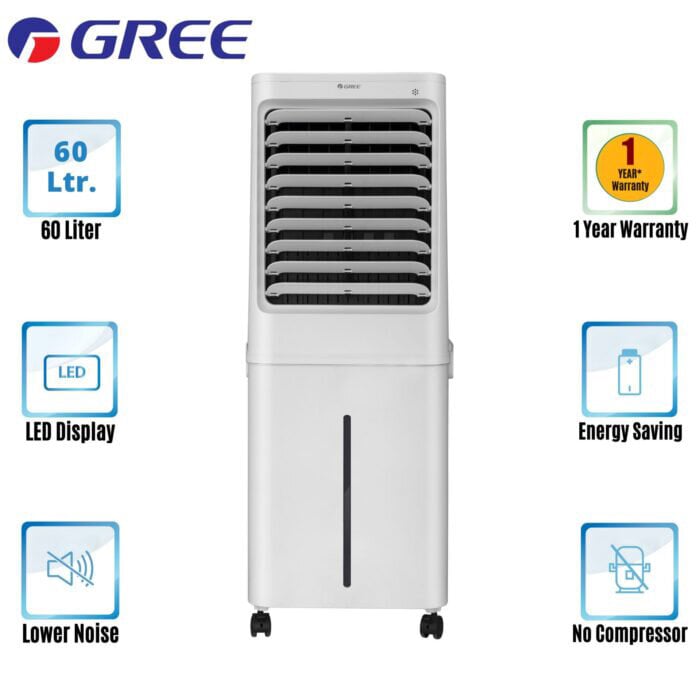 Picture of GREE Portable Air Cooler(KSWK-6001DGL) with Free Delivery-White