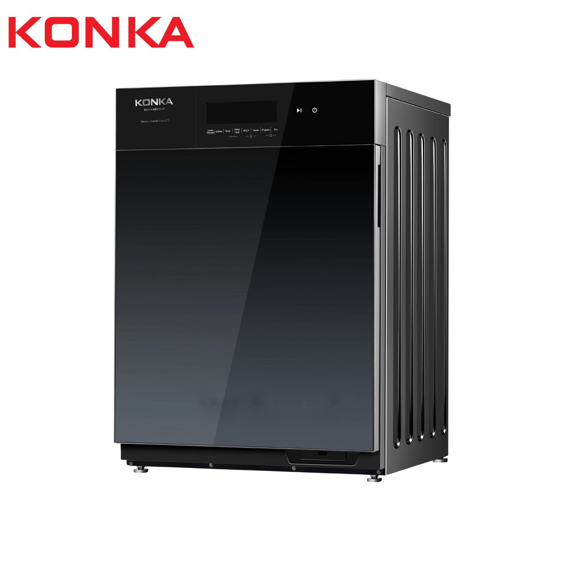 Picture of KONKA Washing Machine XG100-8537DW4T (10.0 KG) Front Loading Dry Inverter with Free Delivery-Grey