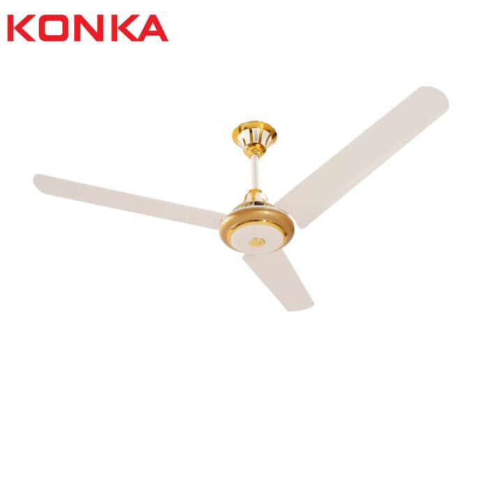 Picture of KONKA 56″ Ceiling Fan-Gold with Free Delivery-Cream