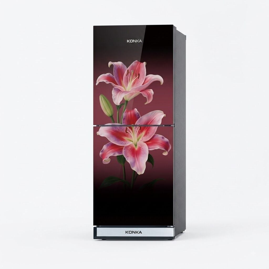 Picture of KONKA Refrigerator KRT-200HGB-200 LTR-Upper Freezer-PINK LILY