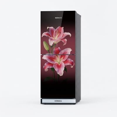 Picture of KONKA Refrigerator KRT-200HGB-200 LTR-Upper Freezer-PINK LILY