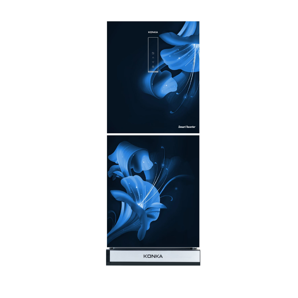 Picture of KONKA KRT-315EIGB-315L Upper Freezer Refrigerator-BLUE WISHBONE
