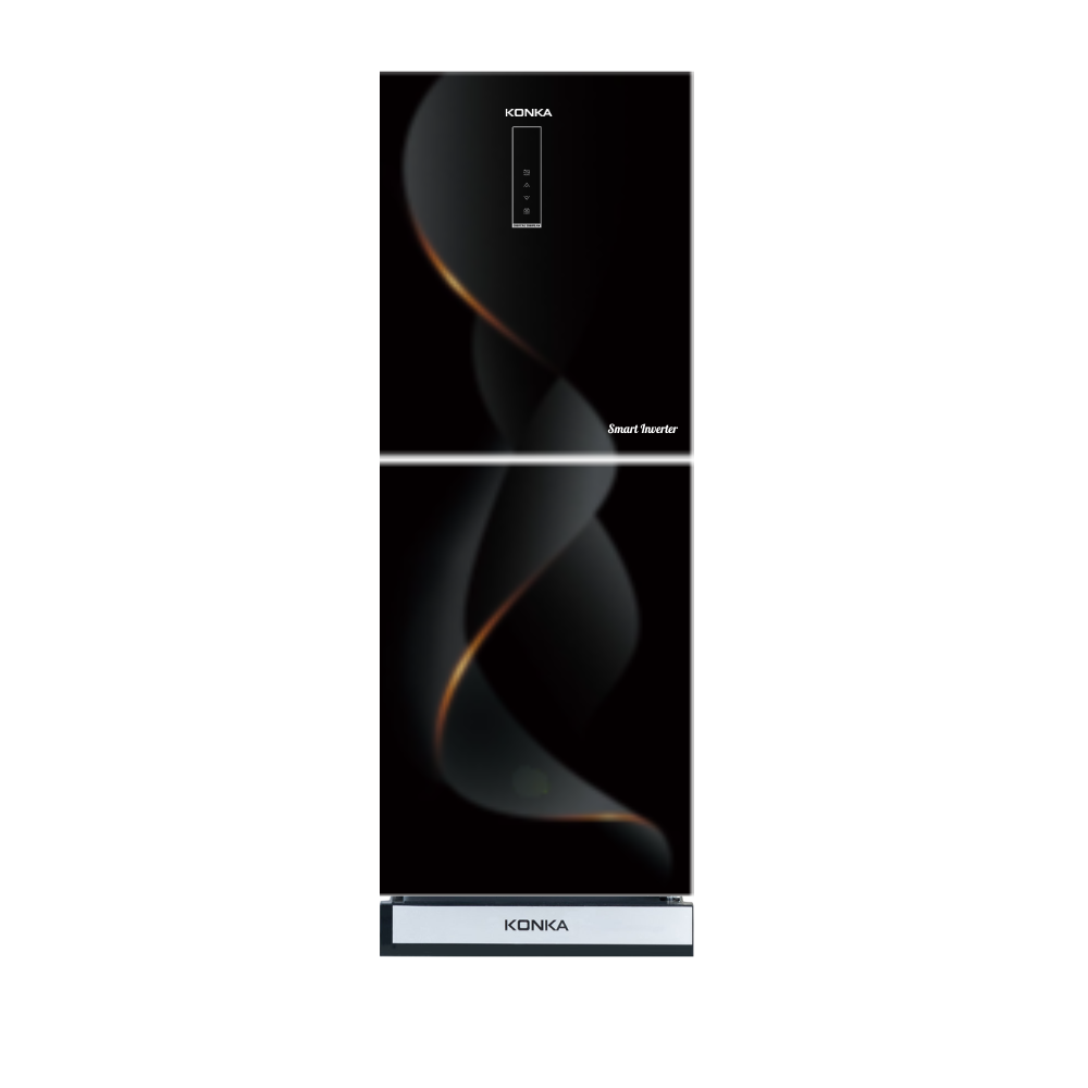 Picture of KONKA KRT-282EIGB-282L Upper Freezer Refrigerator- LUXE RIPPLE