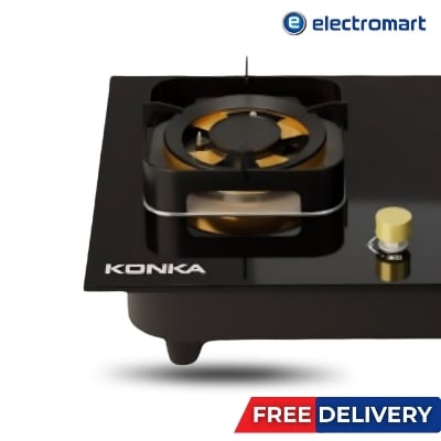 Picture of KONKA DOUBLE BURNER GAS COOKER GA-KG01 (KGA-BGS17)-LPG