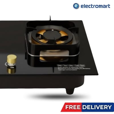Picture of KONKA DOUBLE BURNER GAS COOKER GA-KG01 (KGA-BGS17)-LPG
