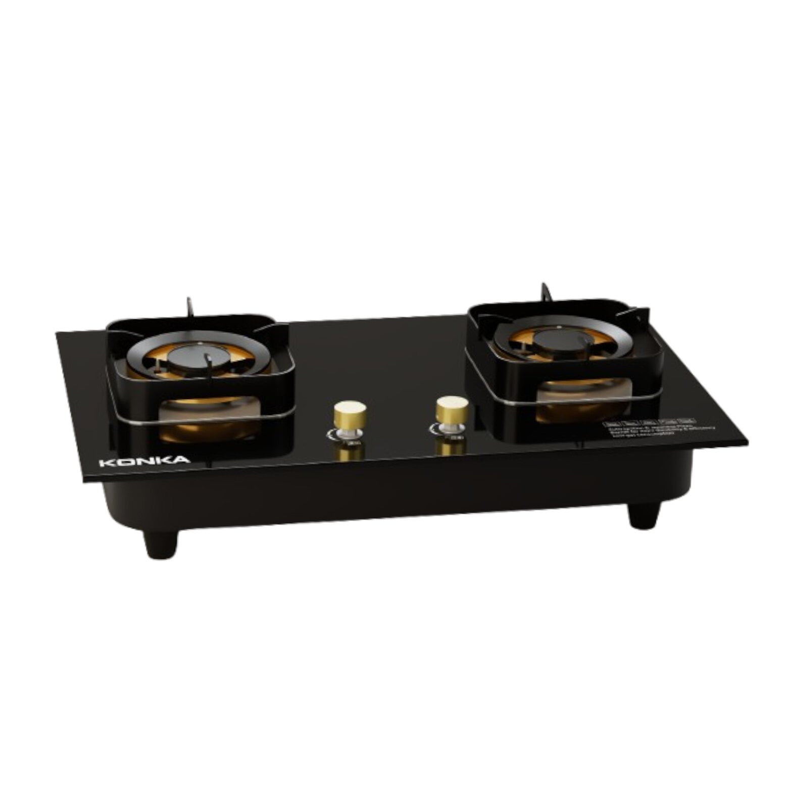 Picture of KONKA DOUBLE BURNER GAS COOKER GA-KG01 (KGA-BGS17)-LPG