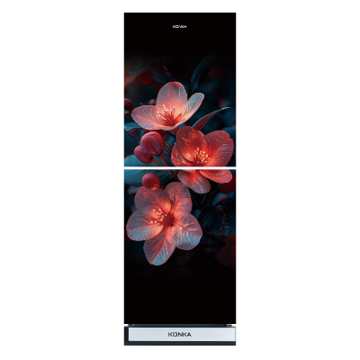 Picture of KONKA KRT-240GB-240 LTR-Upper Freezer-TEAL SAKURA