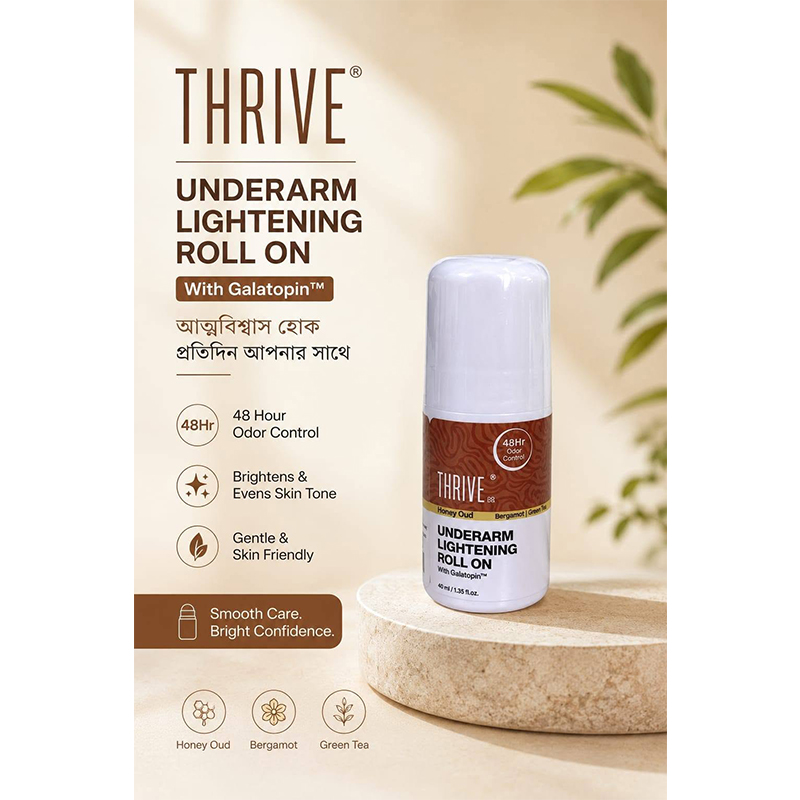 Picture of Thrive.Co Underarm Lightening Roll on- Honey Oud 40ML