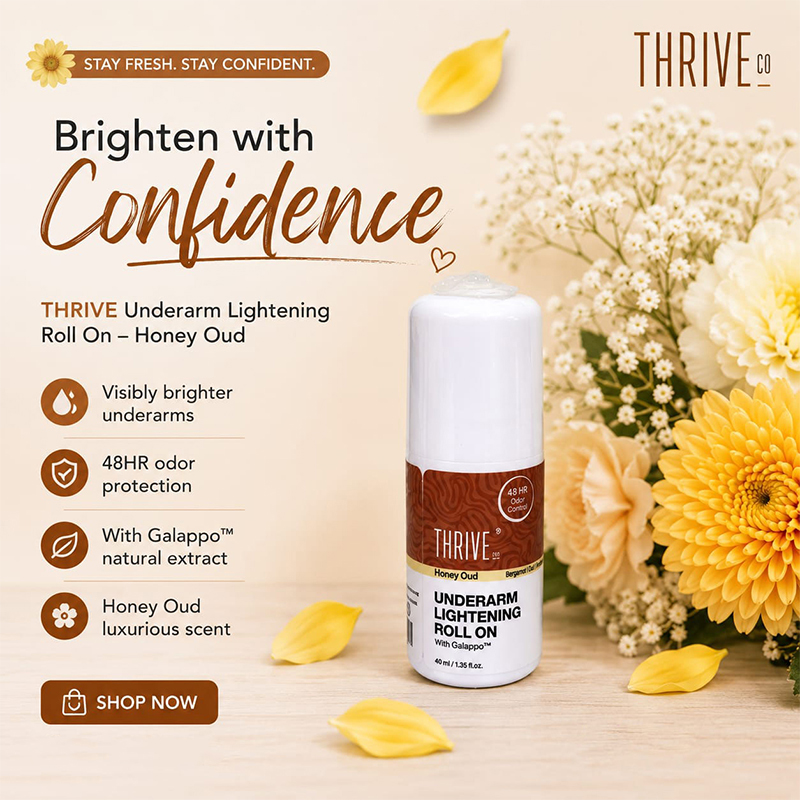 Picture of Thrive.Co Underarm Lightening Roll on- Honey Oud 40ML