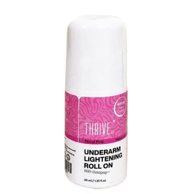 Picture of Thrive.Co Underarm Lightening Roll on- Floral Pink 40ML