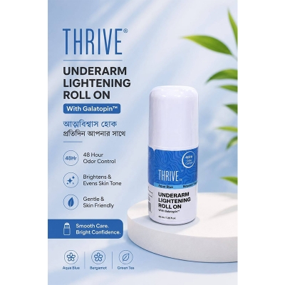 Picture of Thrive.Co Underarm Lightening Roll On- Aqua Blue 40ML