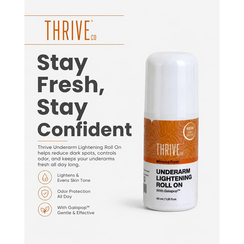 Picture of Thrive.Co Underarm Lightening Roll on- Mimosa Fresh 40ML