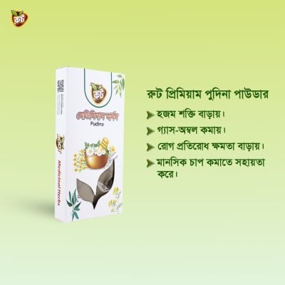 Picture of Pudina Pata Gura/Mint Leaf Powder/Premium Pudina, Mint Powder (100 gm)