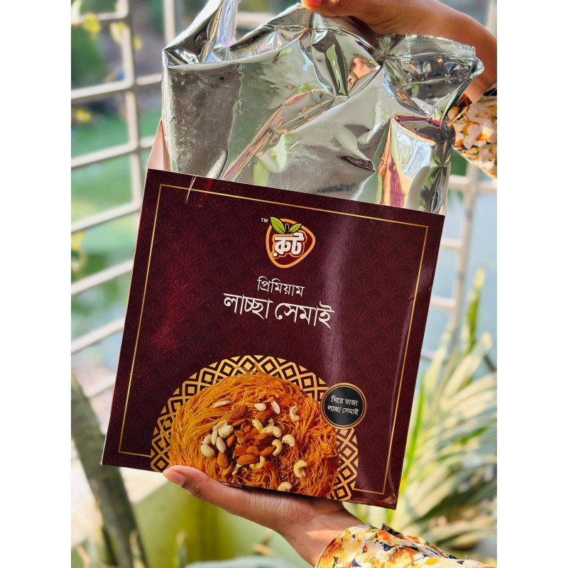 Picture of Lachcha Semai/Root Premium Lachcha Semai (Ghee Fried) 400g/HomemadeSemai