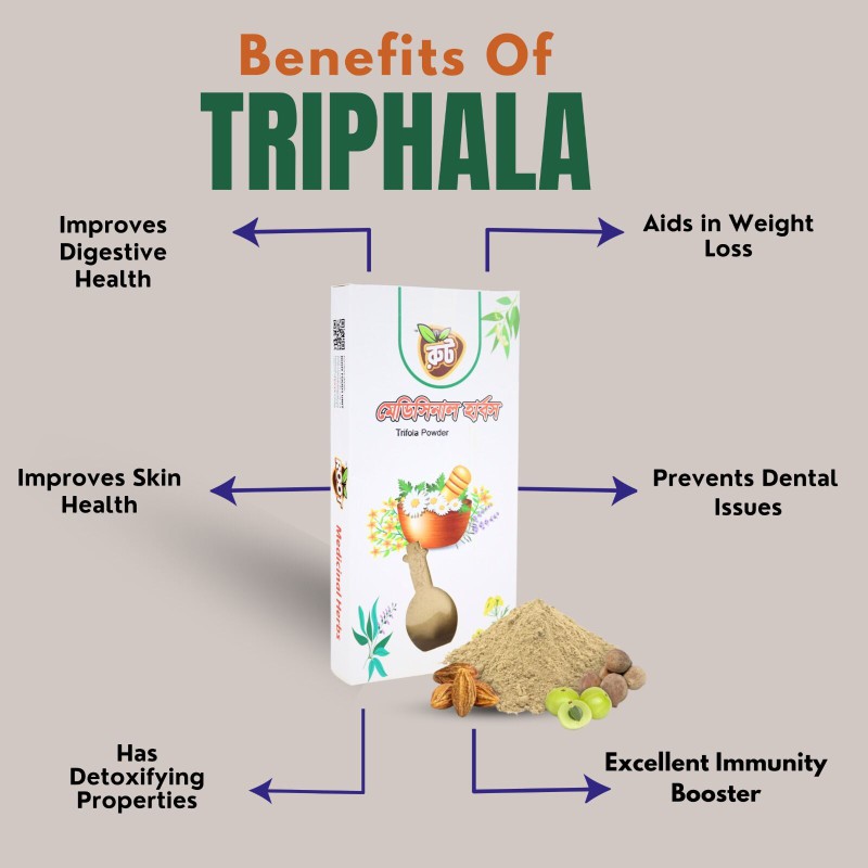 Picture of Triphala Powder | Root premium Trifola Gura | 100gm Natural