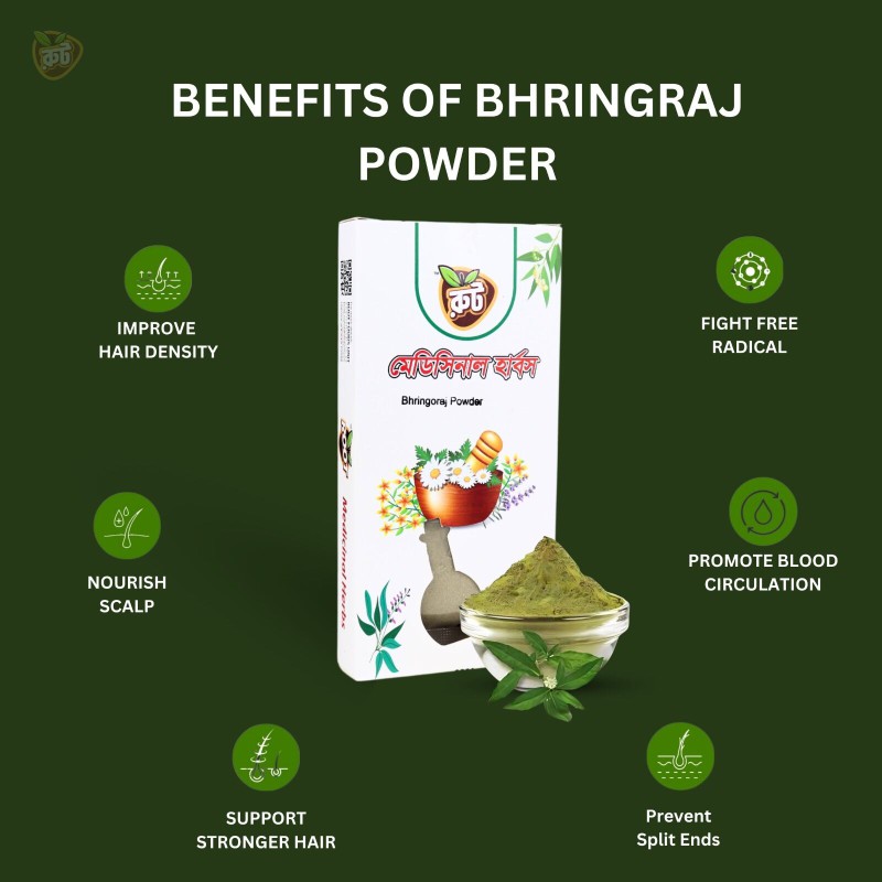 Picture of Vringoraj Powder/Root Premium Bhringraj Powder (100g)