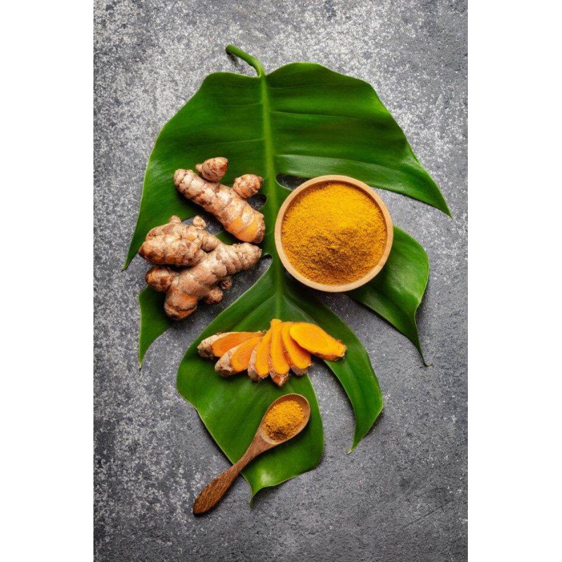 Picture of Raw Turmeric Powder / Root Premium Kacha Holud Powder 100g