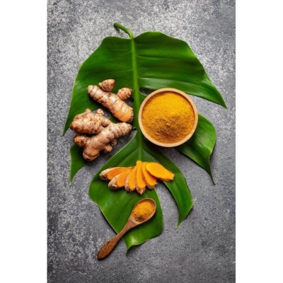 Picture of Raw Turmeric Powder / Root Premium Kacha Holud Powder 100g