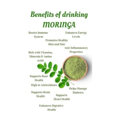 Picture of Moringa powder /Root Premium Moringa / Sojne Leaf Powder (100 gm)