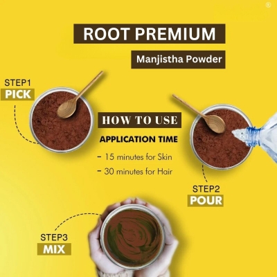 Picture of Monjistha Powder/Root Premium Manjistha Powder 100 g