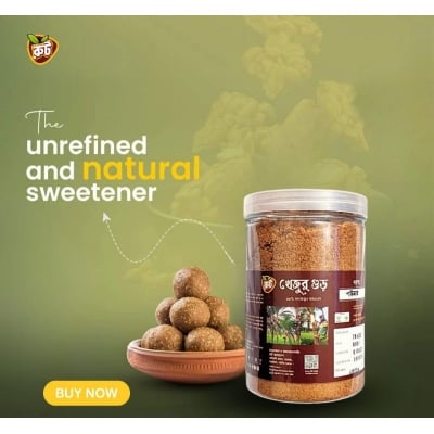 Picture of Root Premium Khejur Gur (Powder) - 400 gm Jar (6 Pieces Combo)