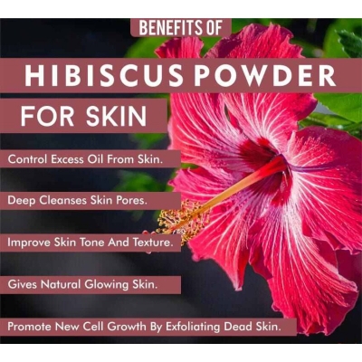 Picture of Hibiscus Powder/  Root Premium Jaba Papri Powder – 100% Organic