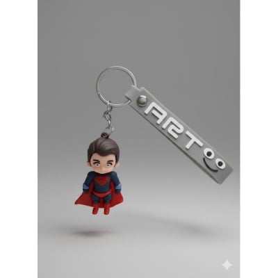Picture of Mini Handbag Keychain – Cute 3D Soft PVC Purse Charm Keyring with Wristlet Strap - 6 Unique Designs