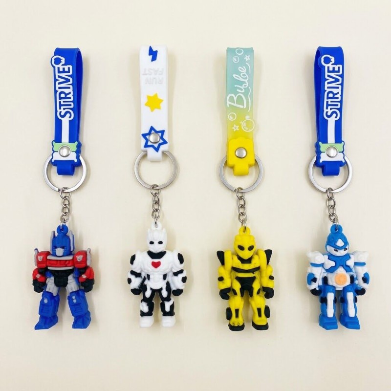Picture of Kawaii Hello Kitty Rubber Keychain with Belt