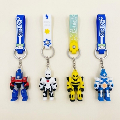 Picture of Kawaii Hello Kitty Rubber Keychain with Belt