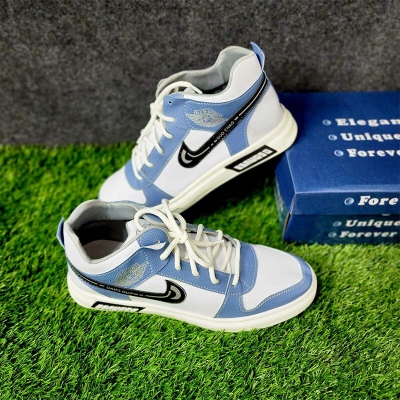Picture of Trendy Sports Shoes For Man With High Quality Fabrics And Breathable Outdoor Sport Sneakers Lightweight Air Mesh Men Shoes-Blue