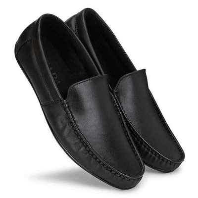 Picture of Formal Leather Loafer for Men-Black
