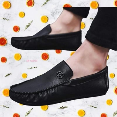 Picture of ( GG ) Fashion Black Lofer For Men Comfortable by Anser Enterprise-Black
