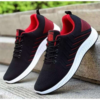 Picture of Mens Fashionable Exclusive Sneakers Converse shoe for Men-Red